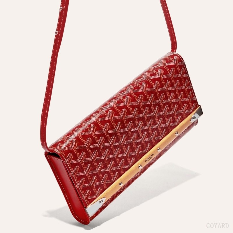 Goyard Monte-Carlo PM Clutch Red | VRLO9825