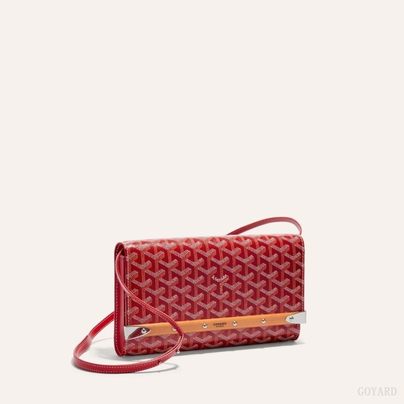 Goyard Monte-Carlo PM Clutch Red | VRLO9825