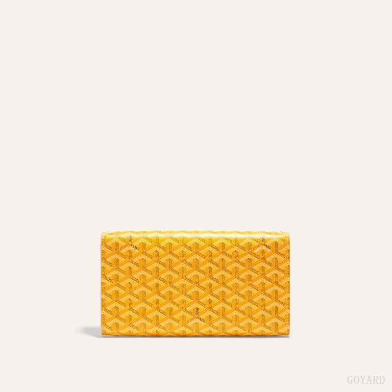 Goyard Monte-Carlo PM Clutch Yellow | HUUA8246