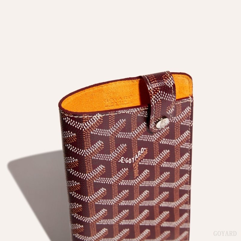 Goyard Montmartre GM Case Burgundy | NTEJ0961