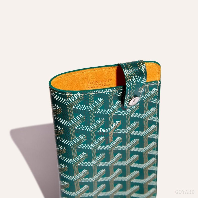 Goyard Montmartre GM Case Green | LRFU3762