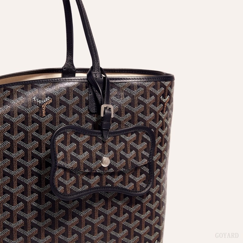 Goyard Os Grey Dog pocket Black | AHXP7045