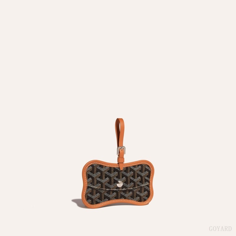 Goyard Os Grey Dog pocket Black / Brown | HULL5768