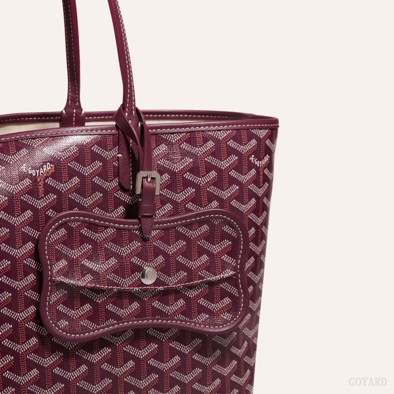 Goyard Os Grey Dog pocket Burgundy | WRIS2353