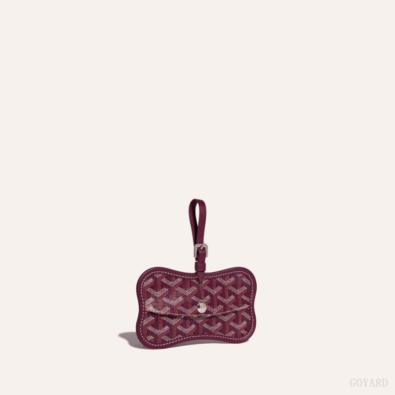 Goyard Os Grey Dog pocket Burgundy | WRIS2353