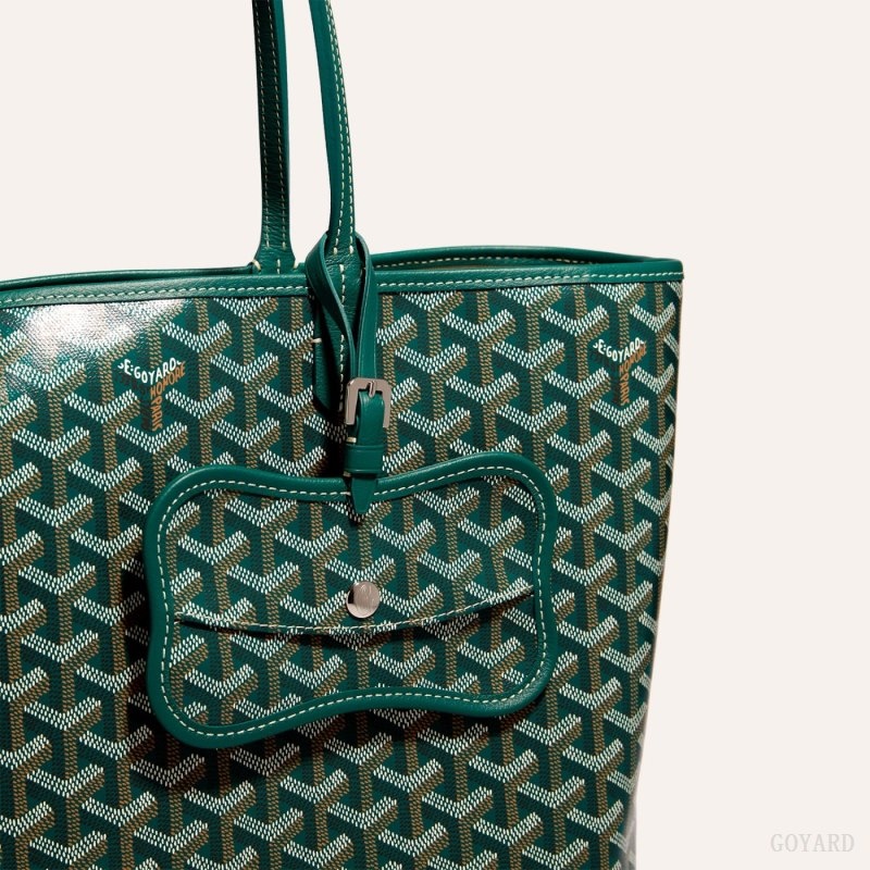 Goyard Os Grey Dog pocket Green | OBFS7995