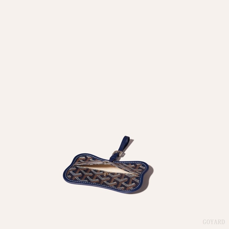 Goyard Os Grey Dog pocket Navy Blue | MIRS6481