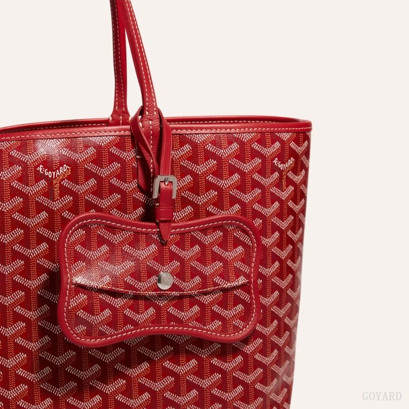 Goyard Os Grey Dog pocket Red | HVUZ9480