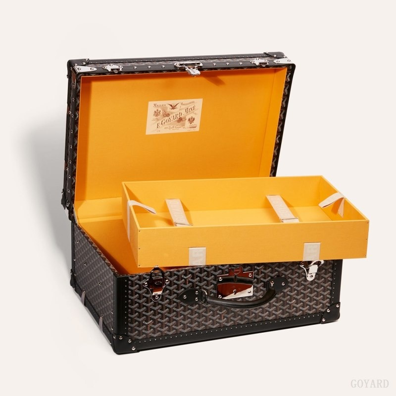 Goyard PALACE 55 SUITCASE Black | UELE8719