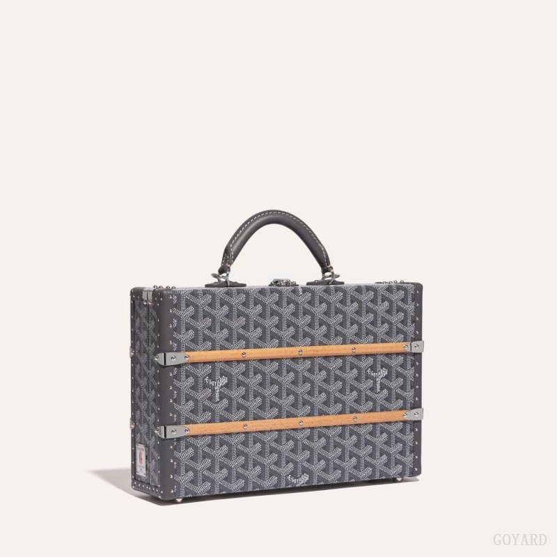 Goyard PALACE MM TRUNK BAG Grey | BACZ2189