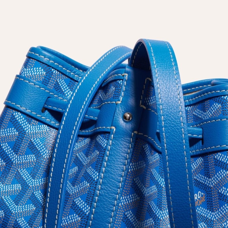 Goyard PETIT FLOT BUCKET BAG Blue | WEHP8816