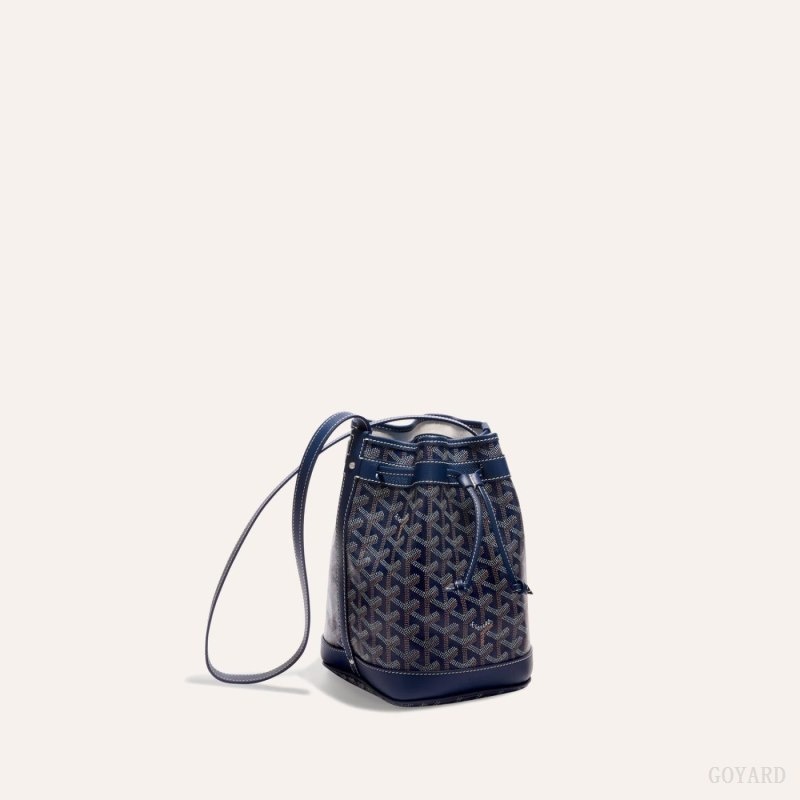 Goyard PETIT FLOT BUCKET BAG Navy Blue | VSJY0315