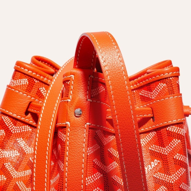 Goyard PETIT FLOT BUCKET BAG Orange | QJHM5255