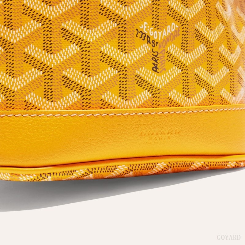 Goyard PETIT FLOT BUCKET BAG Yellow | WDJA4124