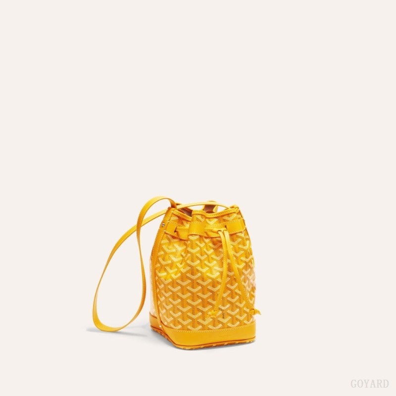 Goyard PETIT FLOT BUCKET BAG Yellow | WDJA4124