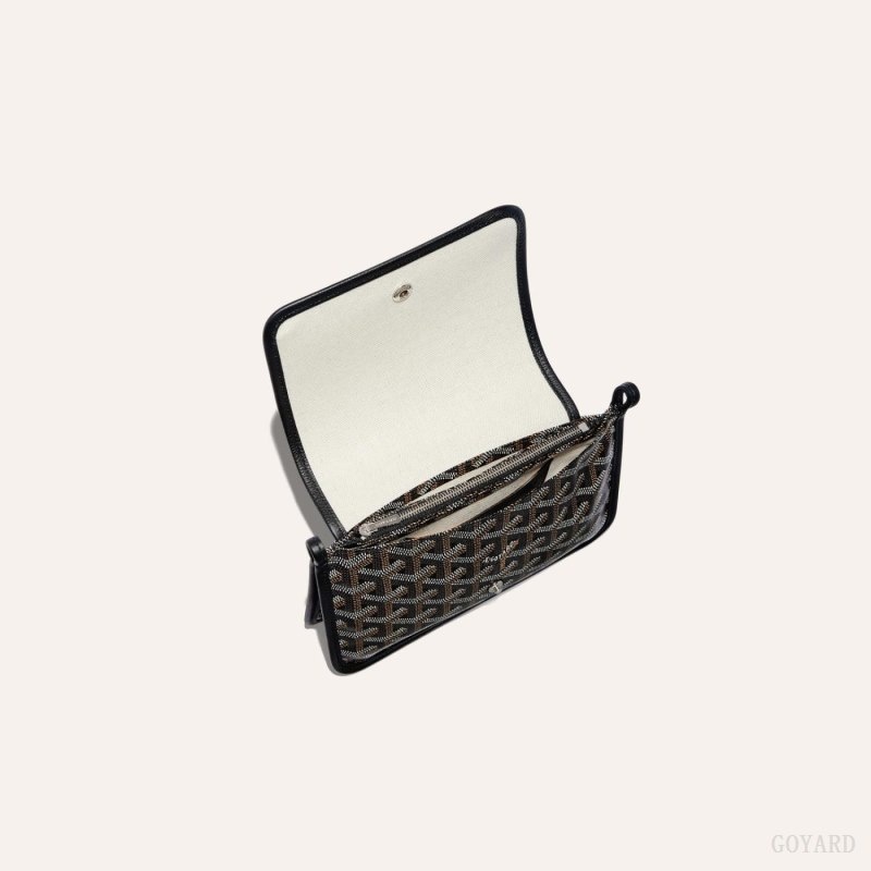 Goyard PLUMET POCKET WALLET Black | ZJWU1185