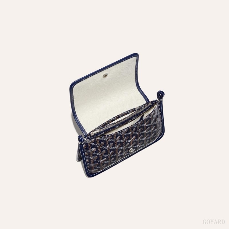 Goyard PLUMET POCKET WALLET Navy Blue | FURO3267