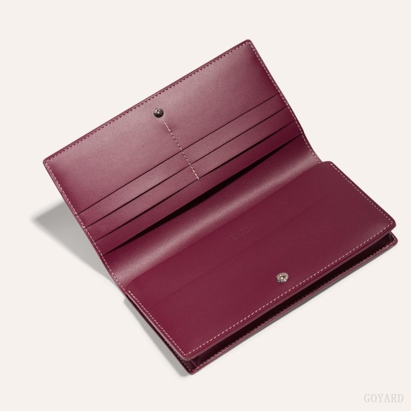 Goyard RICHELIEU WALLET Burgundy | ABFM1101