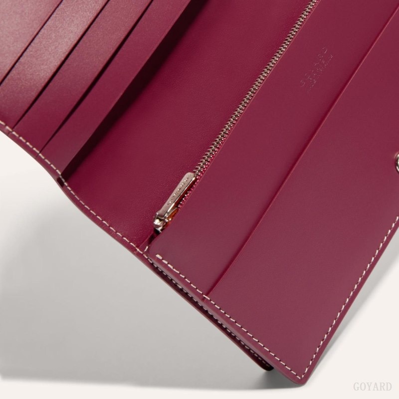 Goyard RICHELIEU WALLET Burgundy | ABFM1101