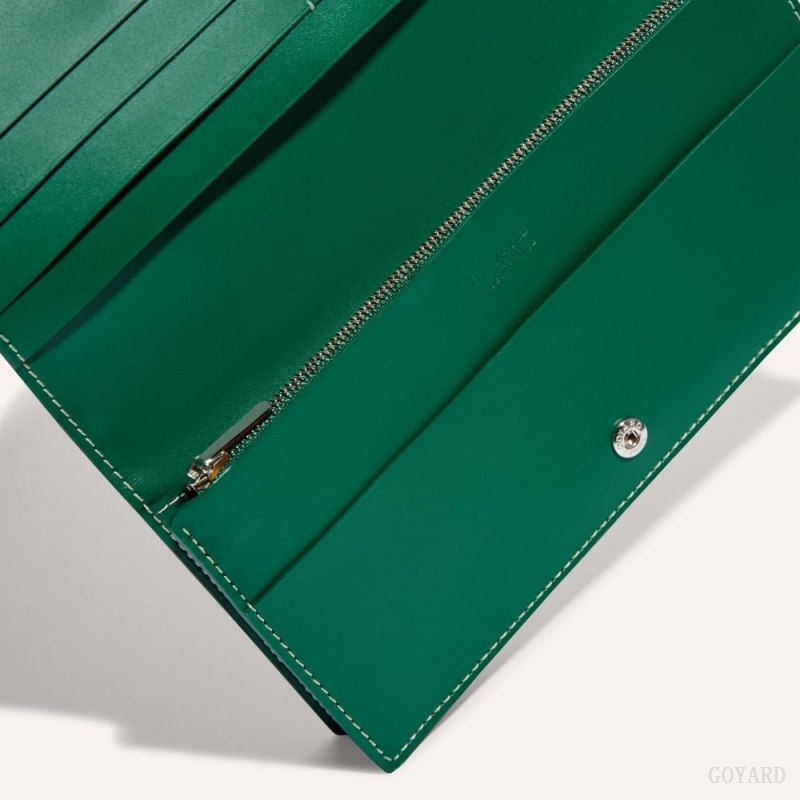 Goyard RICHELIEU WALLET Green | APZD7840