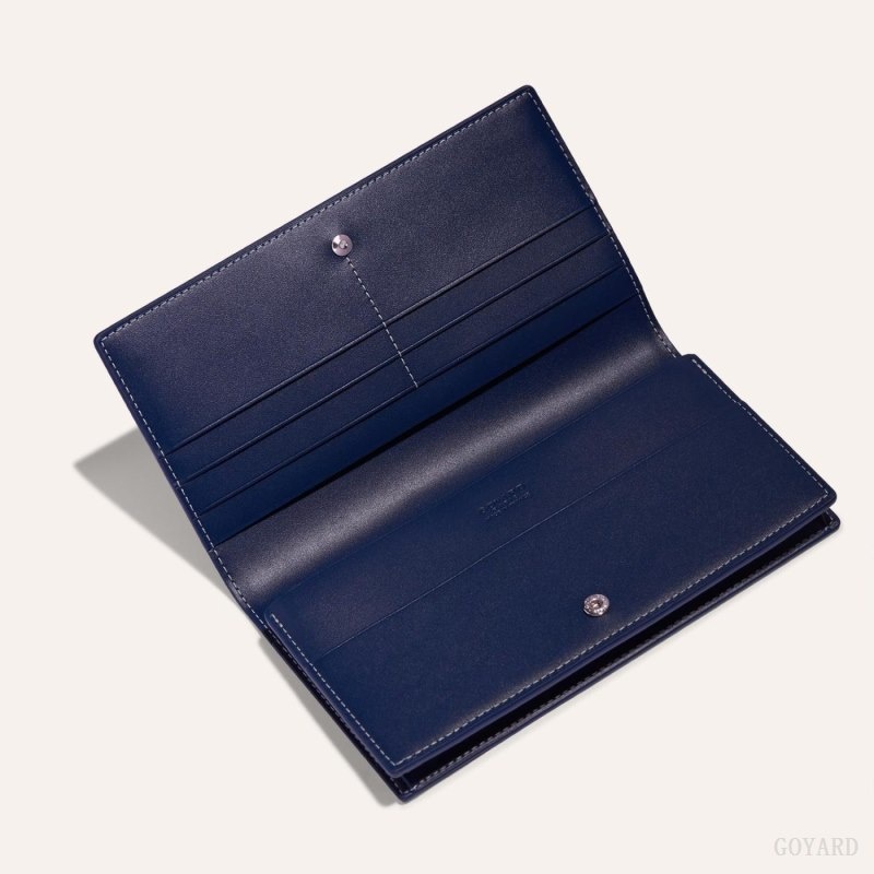 Goyard RICHELIEU WALLET Navy Blue | MDMN4408