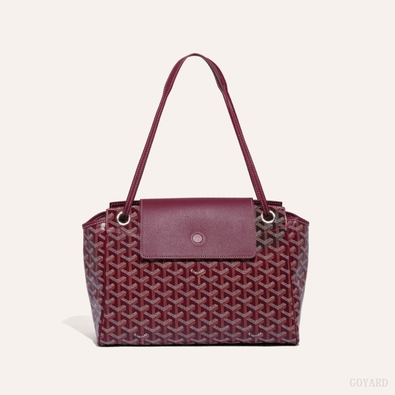 Goyard ROUETTE PM BAG Burgundy | EJPS5665