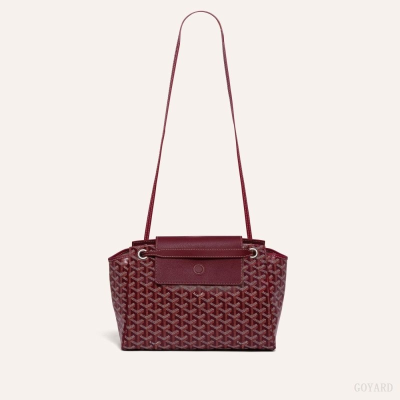 Goyard ROUETTE PM BAG Burgundy | EJPS5665