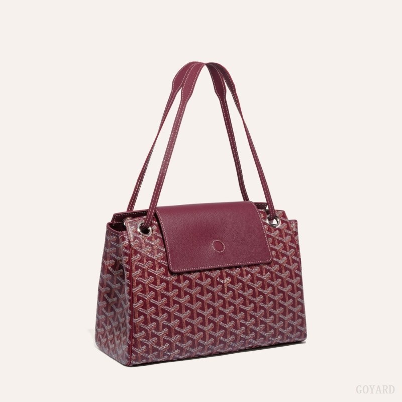 Goyard ROUETTE PM BAG Burgundy | EJPS5665