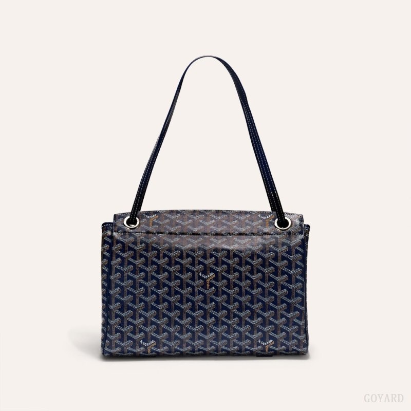 Goyard ROUETTE PM BAG Navy Blue | YTEH8929