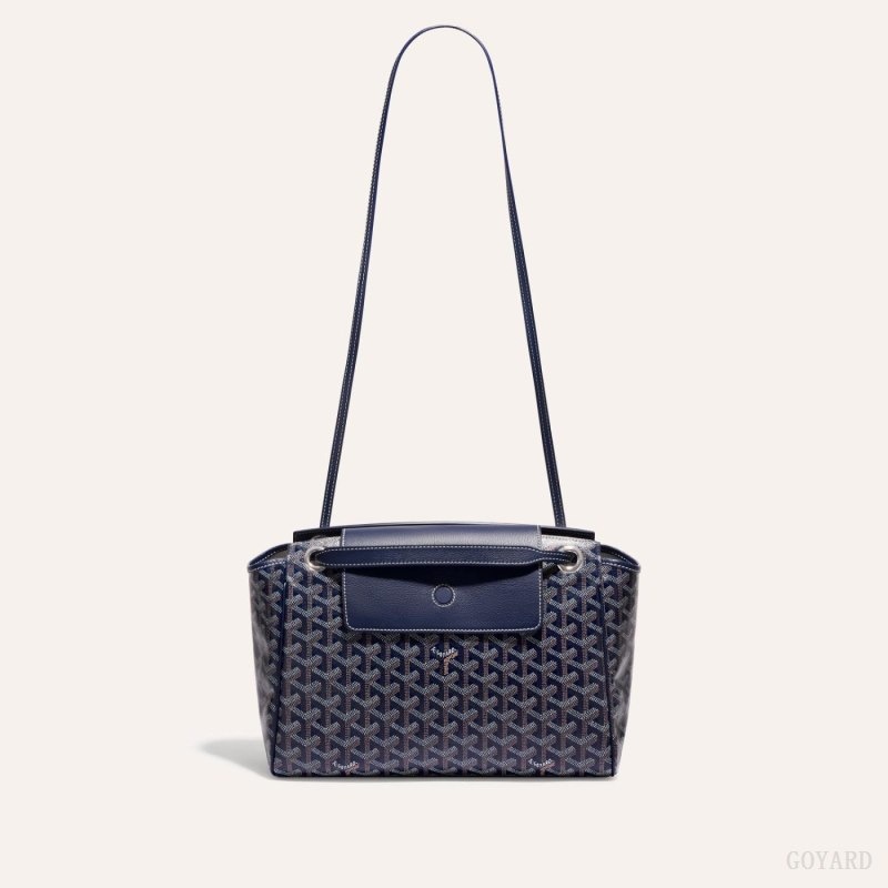 Goyard ROUETTE PM BAG Navy Blue | YTEH8929