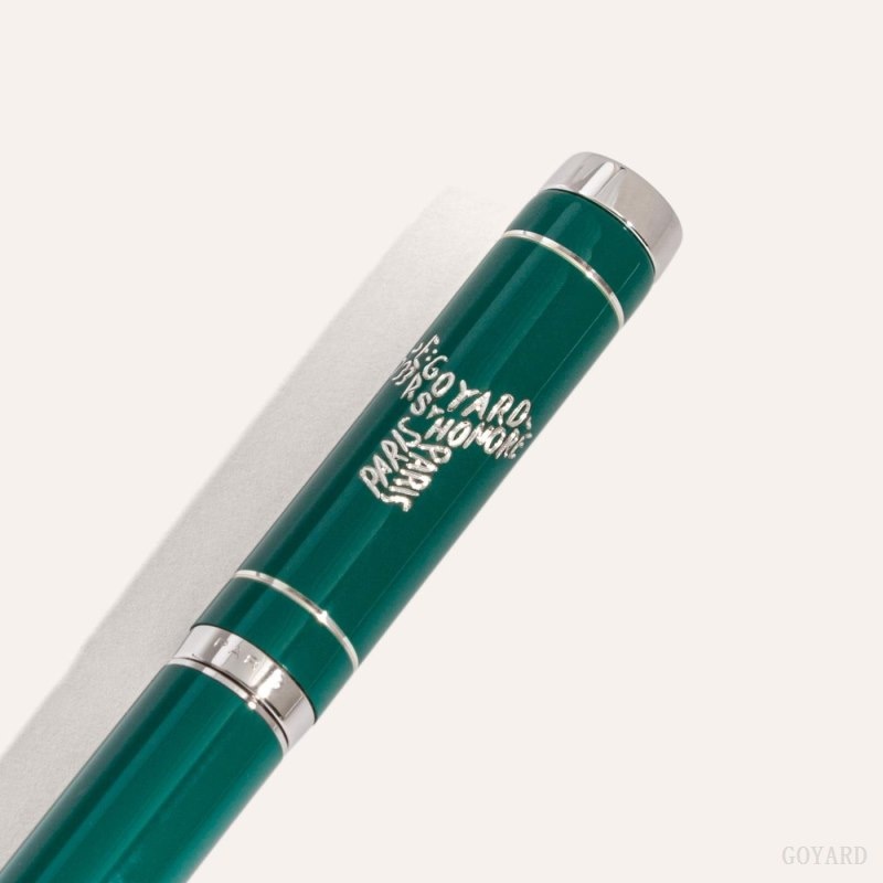 Goyard Rollerball Travel Pen Green | LZYC0026