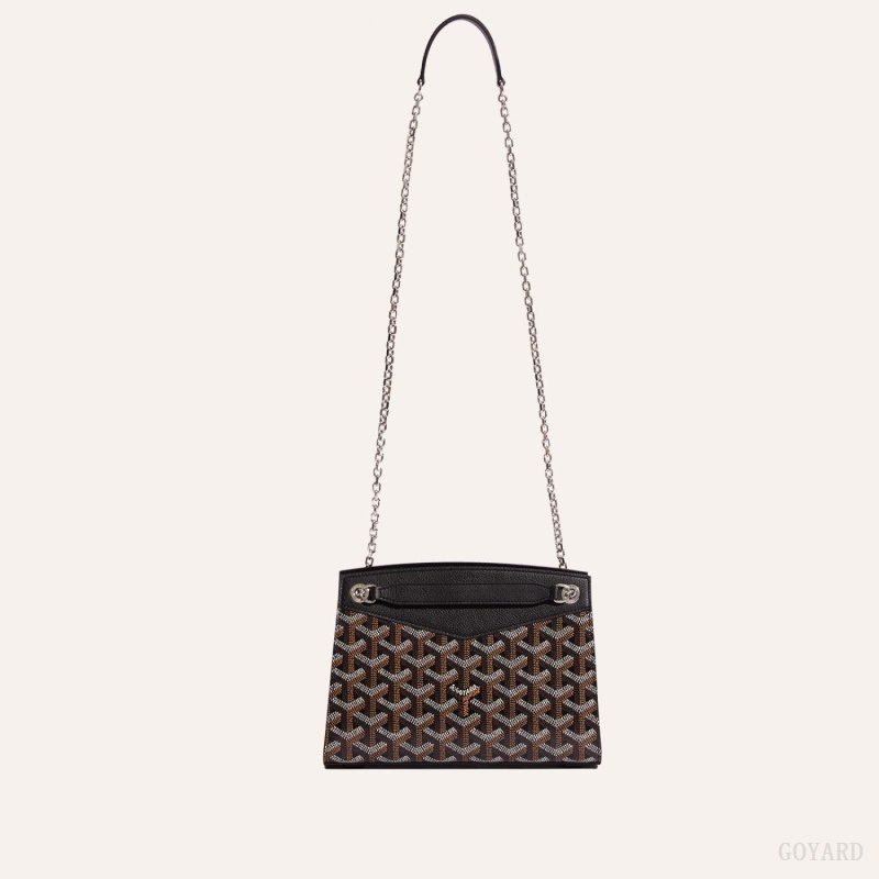 Goyard Rouette Structuré Mini Bag Black | ZBYA7711