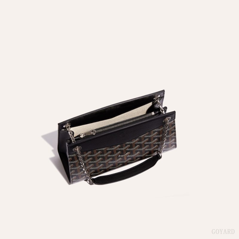 Goyard Rouette Structuré Mini Bag Black | ZBYA7711