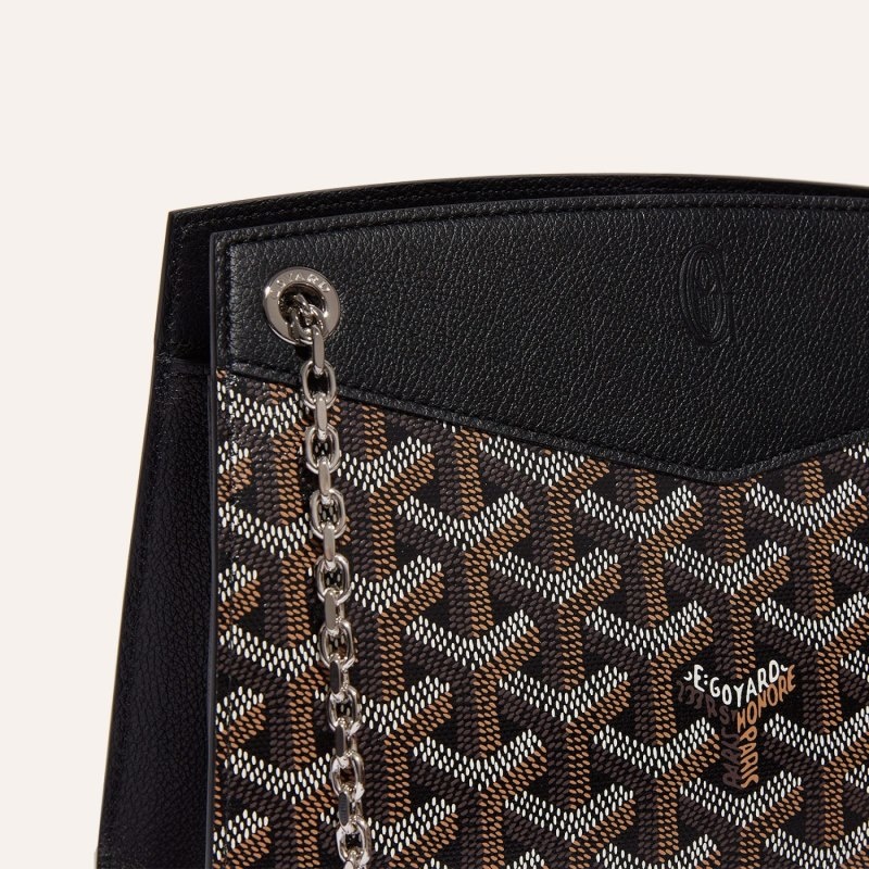 Goyard Rouette Structuré Mini Bag Black | ZBYA7711