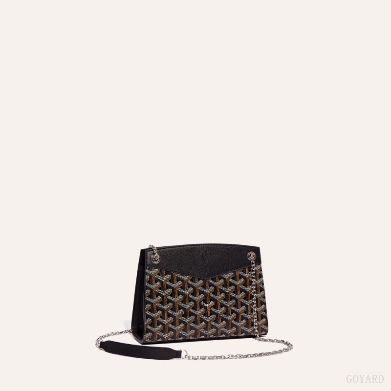 Goyard Rouette Structuré Mini Bag Black | ZBYA7711