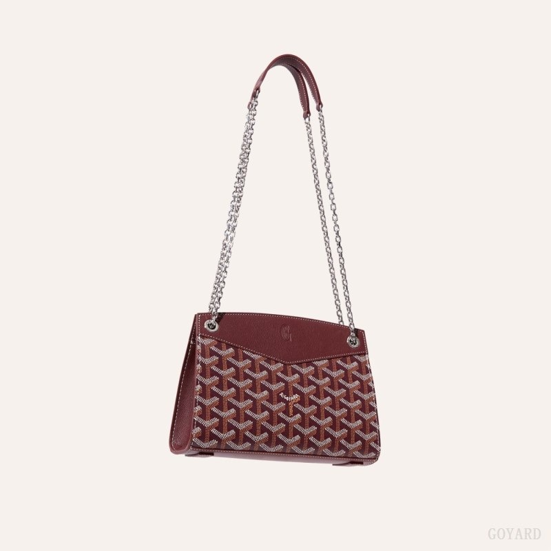 Goyard Rouette Structuré Mini Bag Burgundy | MEUR0523