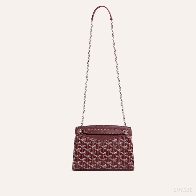 Goyard Rouette Structuré Mini Bag Burgundy | MEUR0523