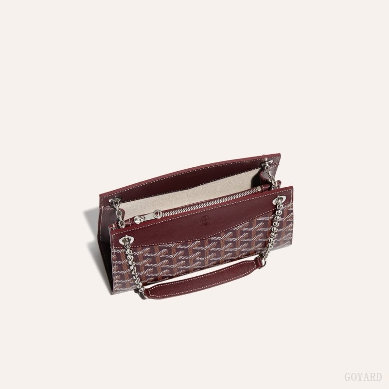 Goyard Rouette Structuré Mini Bag Burgundy | MEUR0523