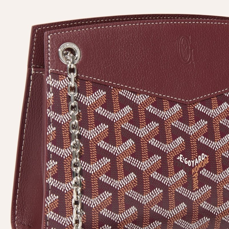 Goyard Rouette Structuré Mini Bag Burgundy | MEUR0523