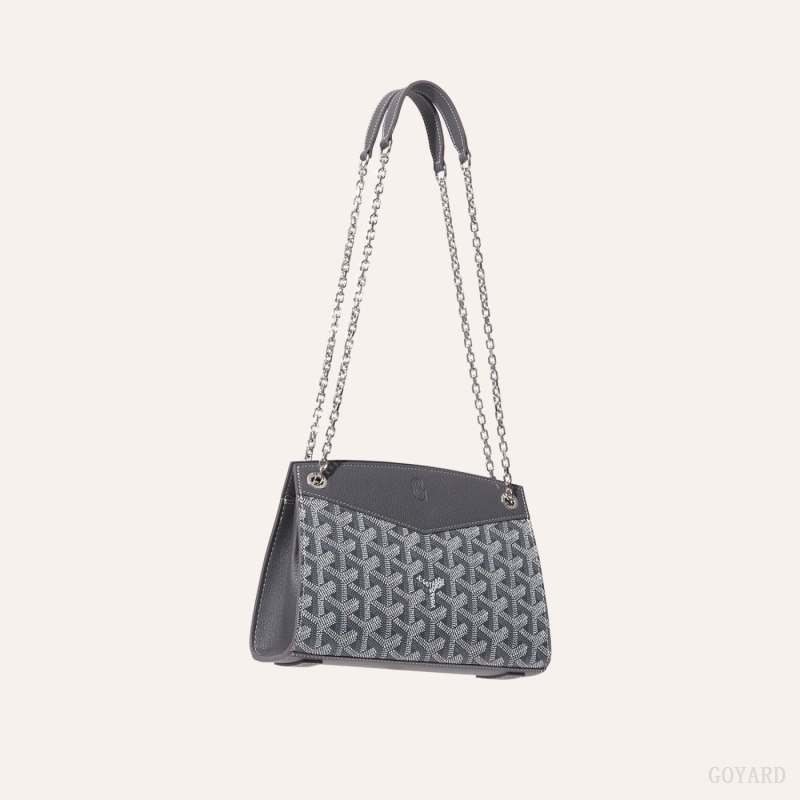 Goyard Rouette Structuré Mini Bag Grey | QHSP4176