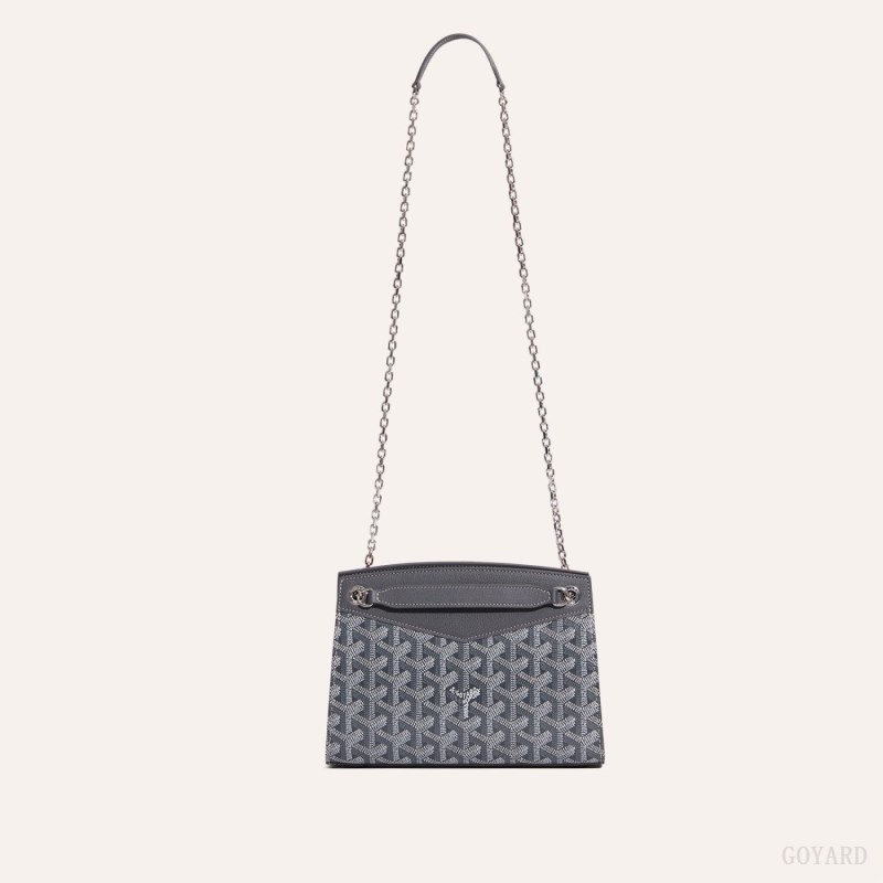 Goyard Rouette Structuré Mini Bag Grey | QHSP4176