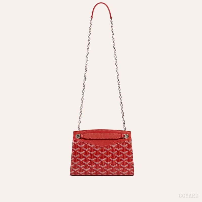 Goyard Rouette Structuré Mini Bag Red | RWHO0922