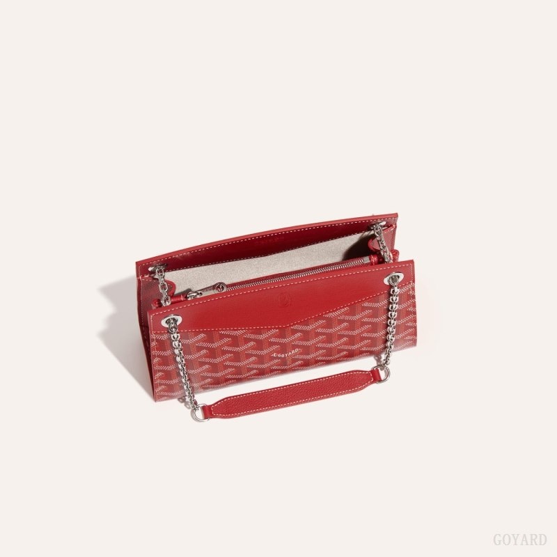 Goyard Rouette Structuré Mini Bag Red | RWHO0922