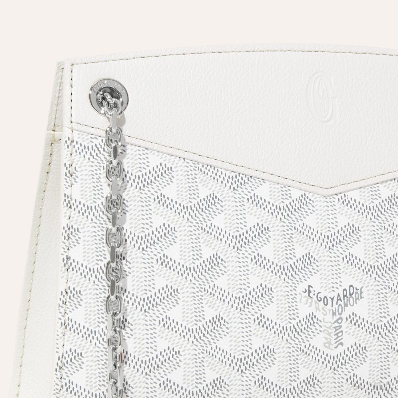 Goyard Rouette Structuré Mini Bag White | DSCY2643