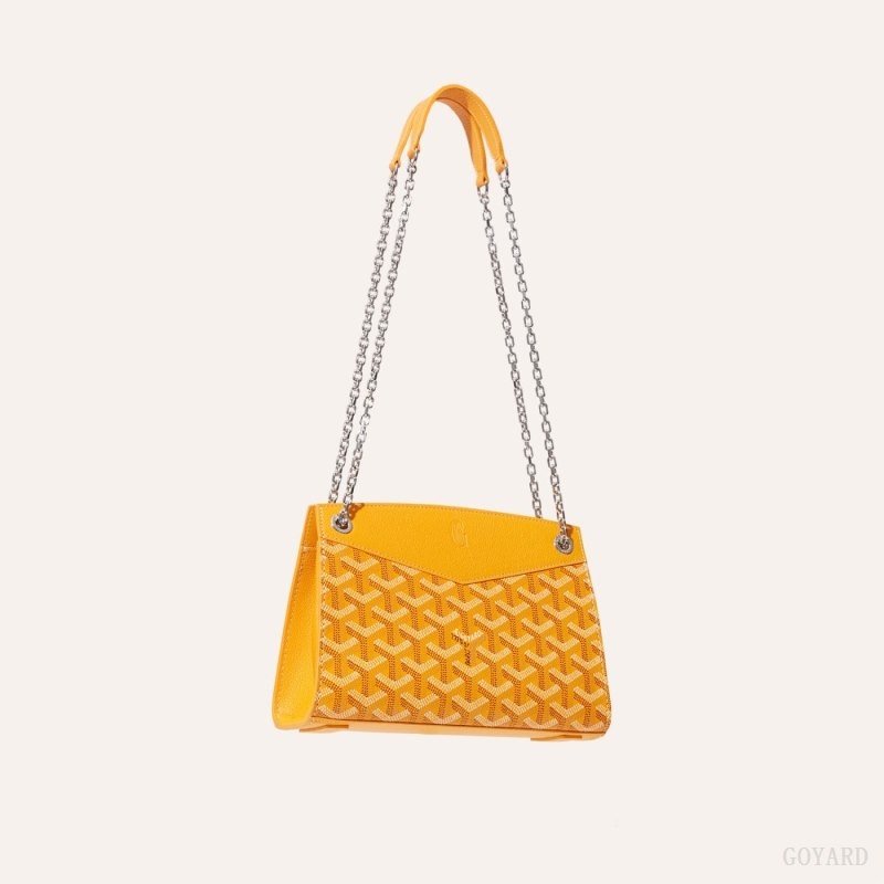 Goyard Rouette Structuré Mini Bag Yellow | NDMP0749