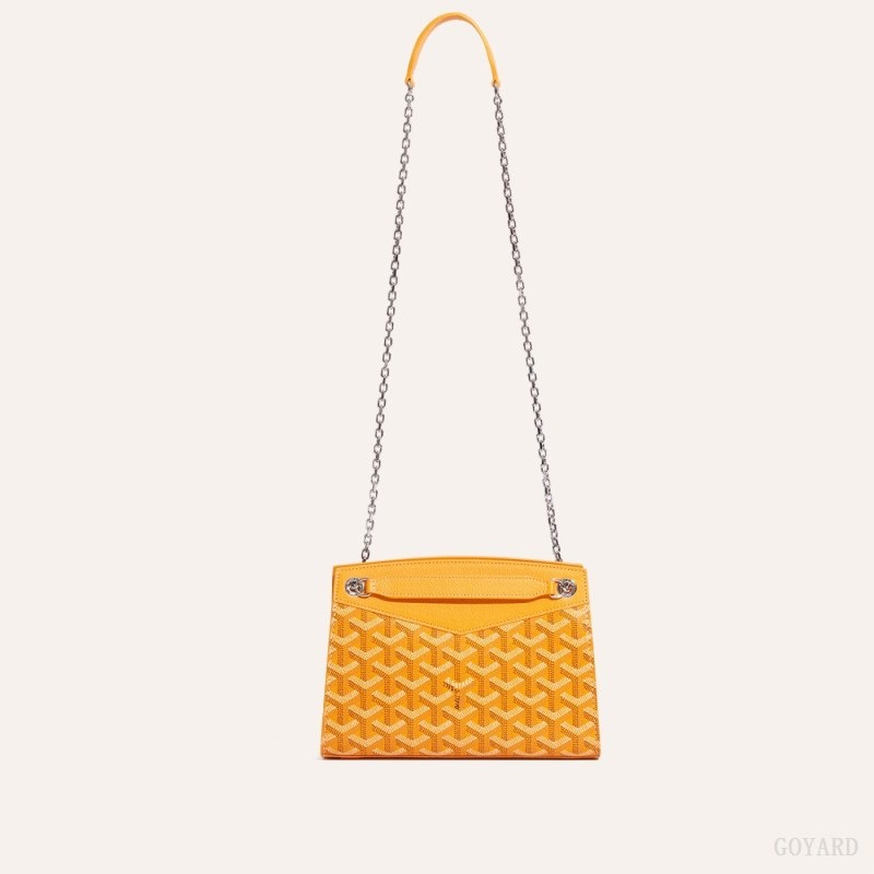 Goyard Rouette Structuré Mini Bag Yellow | NDMP0749