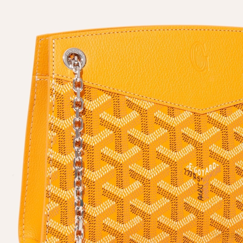 Goyard Rouette Structuré Mini Bag Yellow | NDMP0749