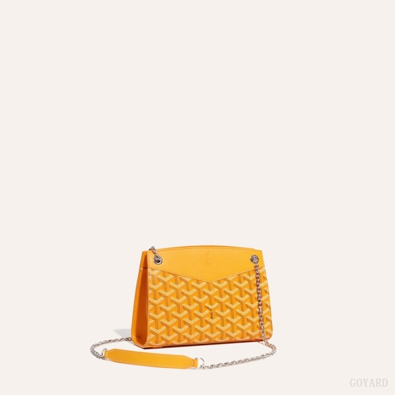 Goyard Rouette Structuré Mini Bag Yellow | NDMP0749