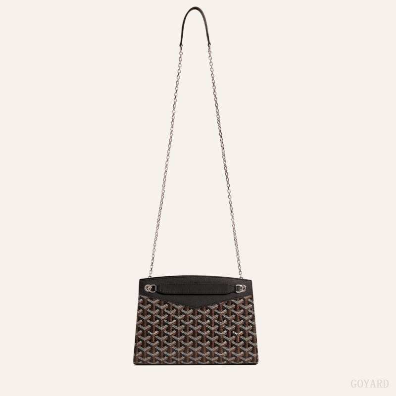 Goyard Rouette Structuré PM Bag Black | HSNY9215