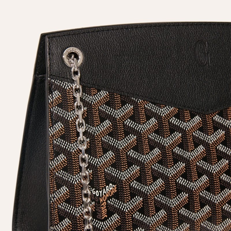 Goyard Rouette Structuré PM Bag Black | HSNY9215